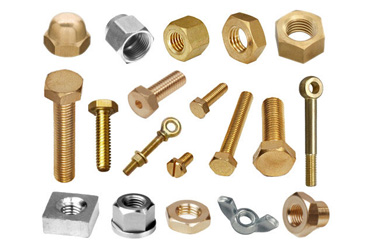 Brass nut bolt