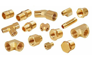 Brass pipe fitting